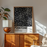 Punktone (Leopard Silver) Print