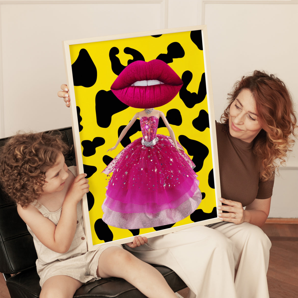 Lippy Lady Print