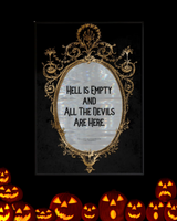 THE SPOOKY 6 - 6 A4 Halloween Prints for £20