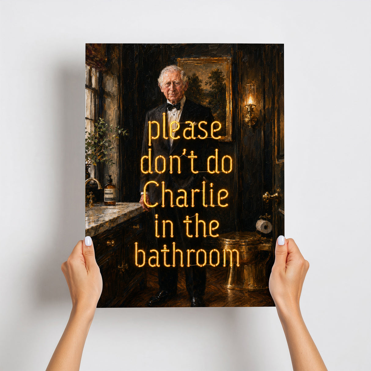 Charlie in Oil & Neon