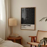 Punktone (Snake Black) Print