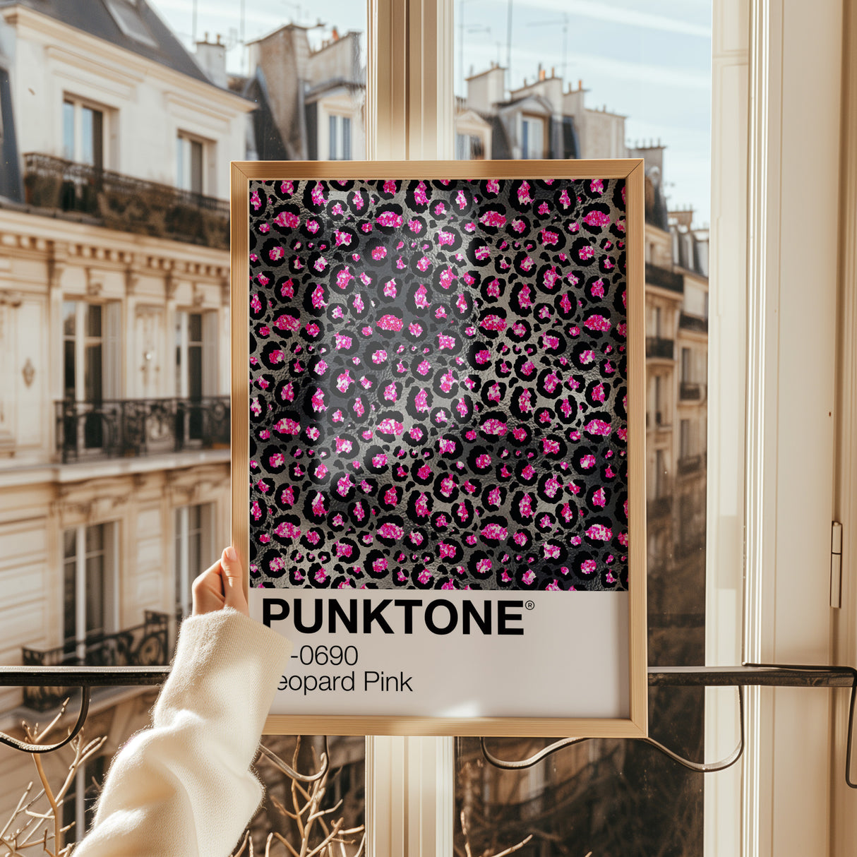 Punktone Leopard Pink