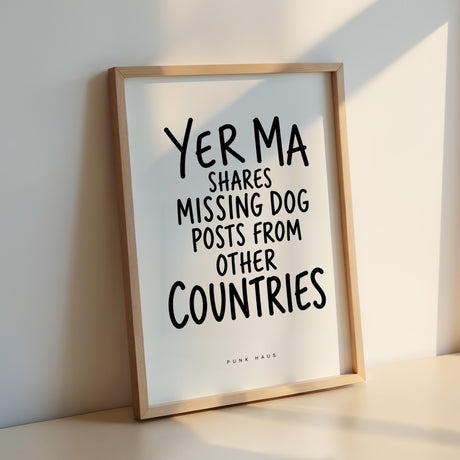Yer Ma - Missing Dog