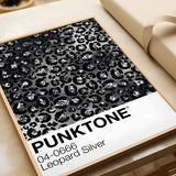 Punktone (Leopard Silver) Print