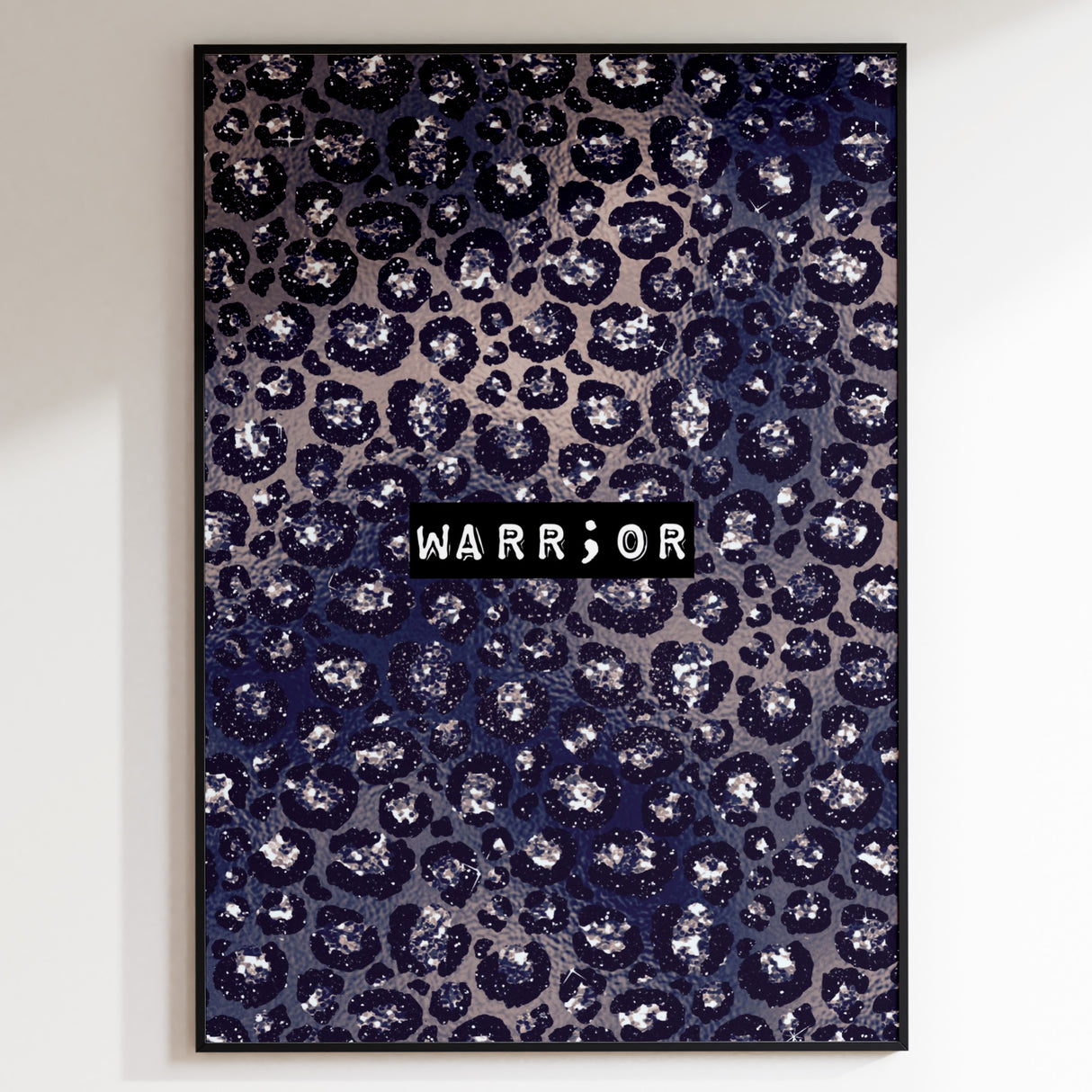 Warrior Semicolon Print