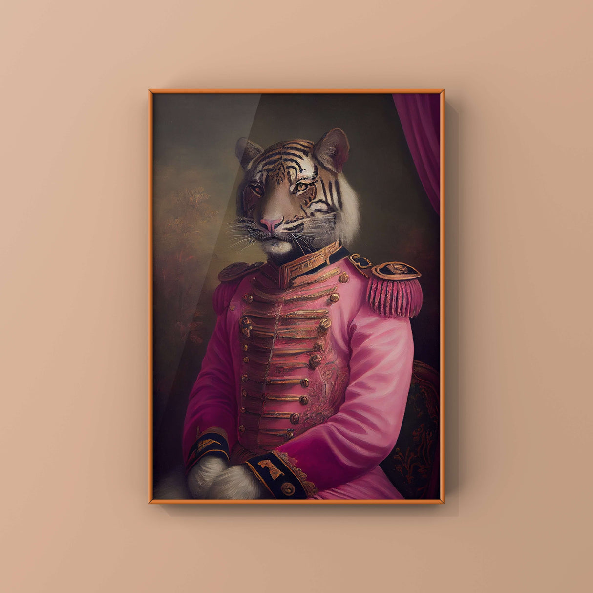 Joey Roarmone Tiger - Pink Parade