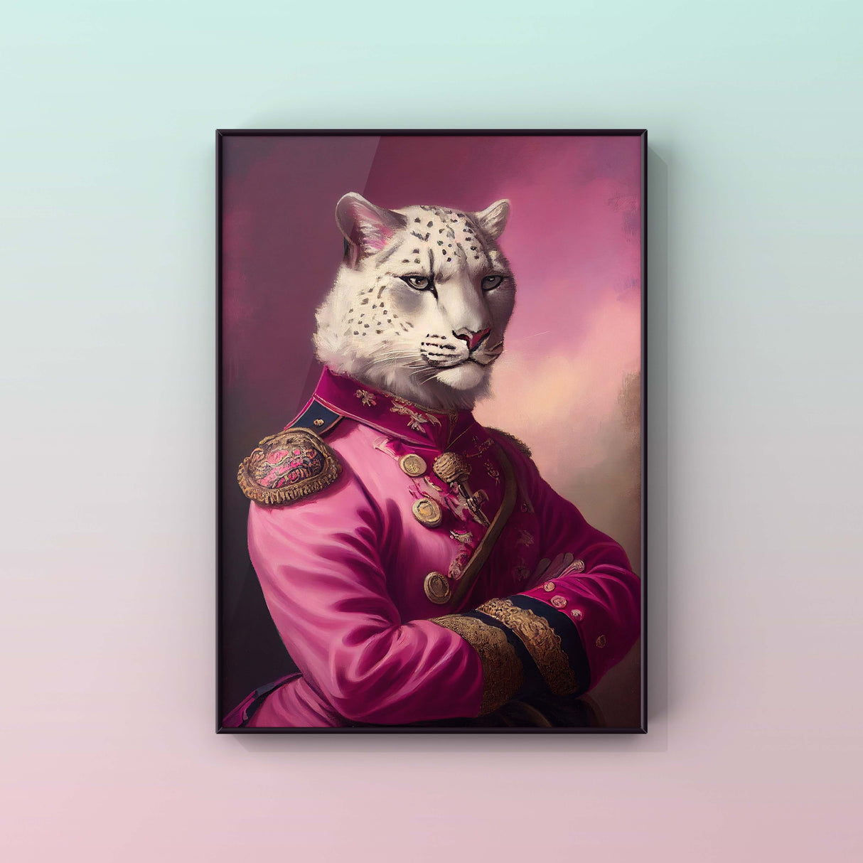 Slush the Snow Leopard  - Pink Parade