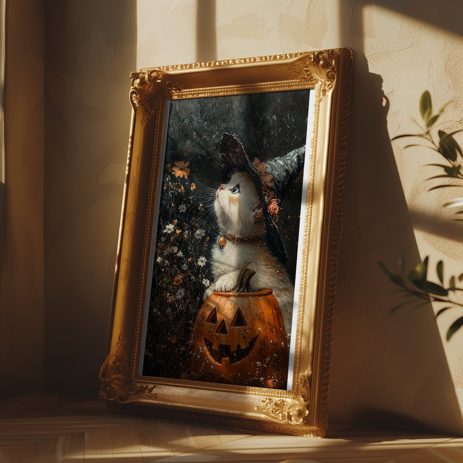 Curious Kitty and the Pumpkin Patch