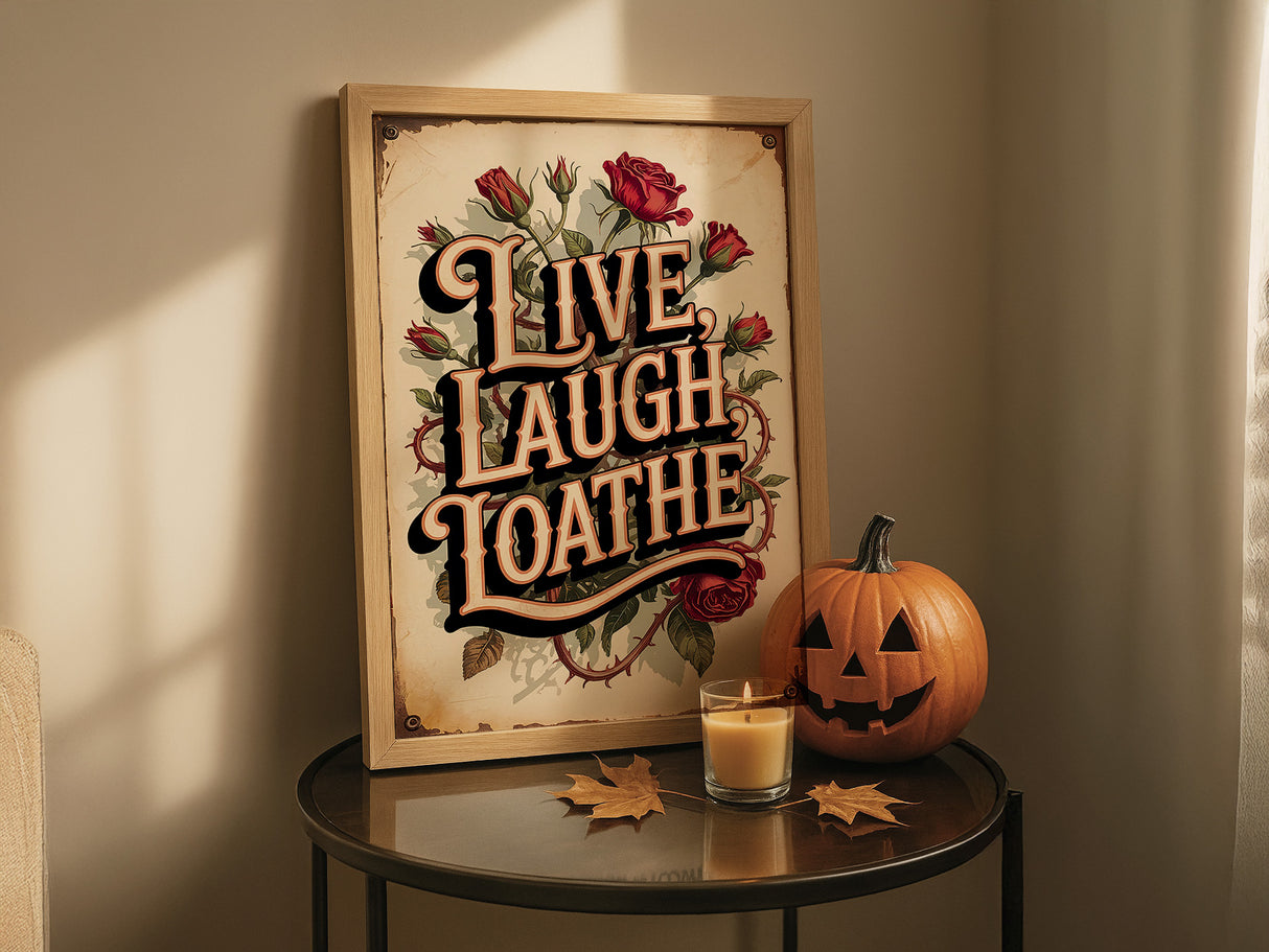 Live Laugh Loathe