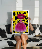 Lippy Lady Print