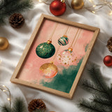 Baubles - Blush & Green