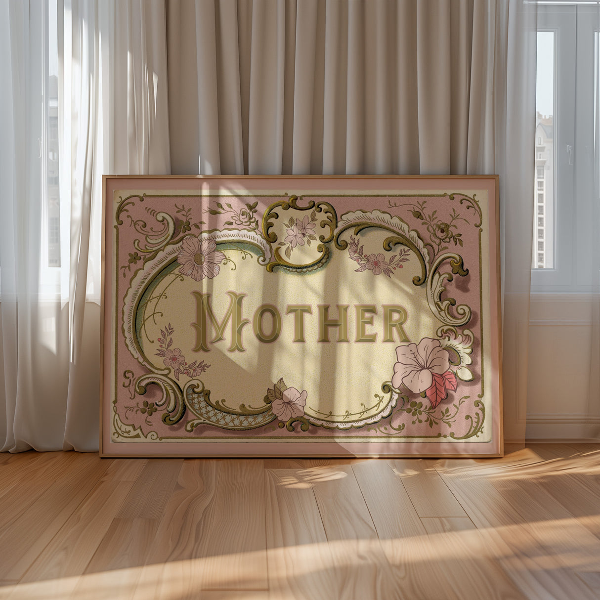 Mother Pink Vintage Pink/Cream