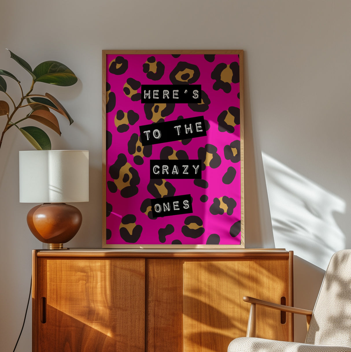 Here's To The Crazy Ones Print