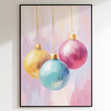 Pastel Baubles