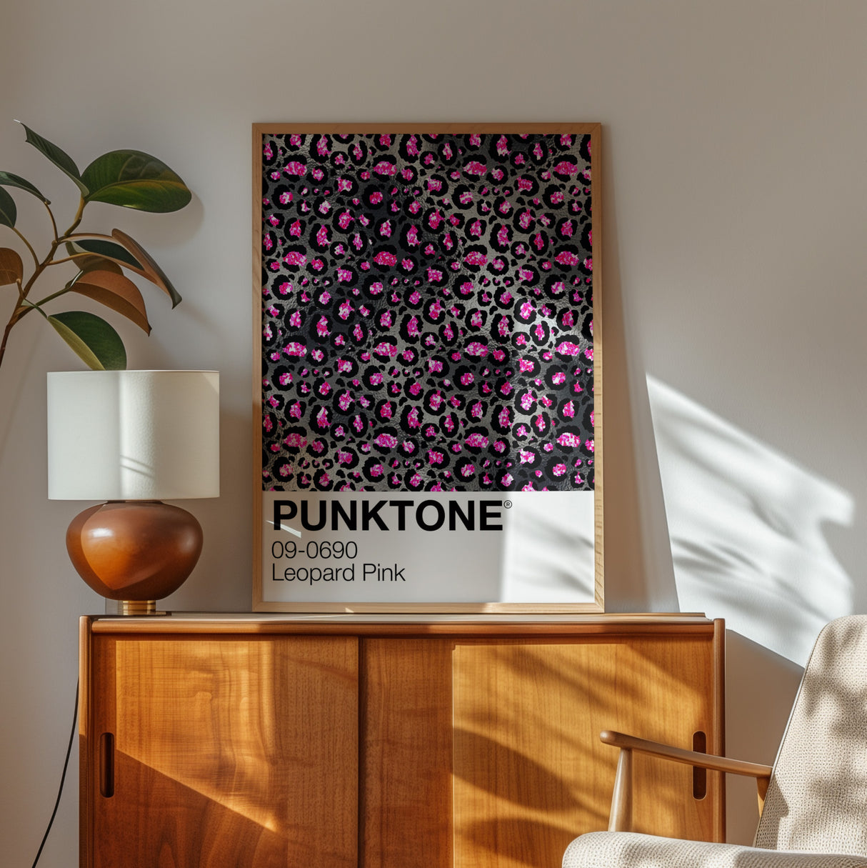 Punktone Leopard Pink