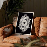 All Seeing Everything (Black) Print