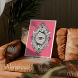 All Seeing Everything (Pink) Print