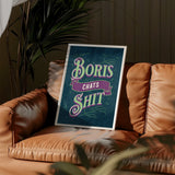 Boris Chats Shit Print