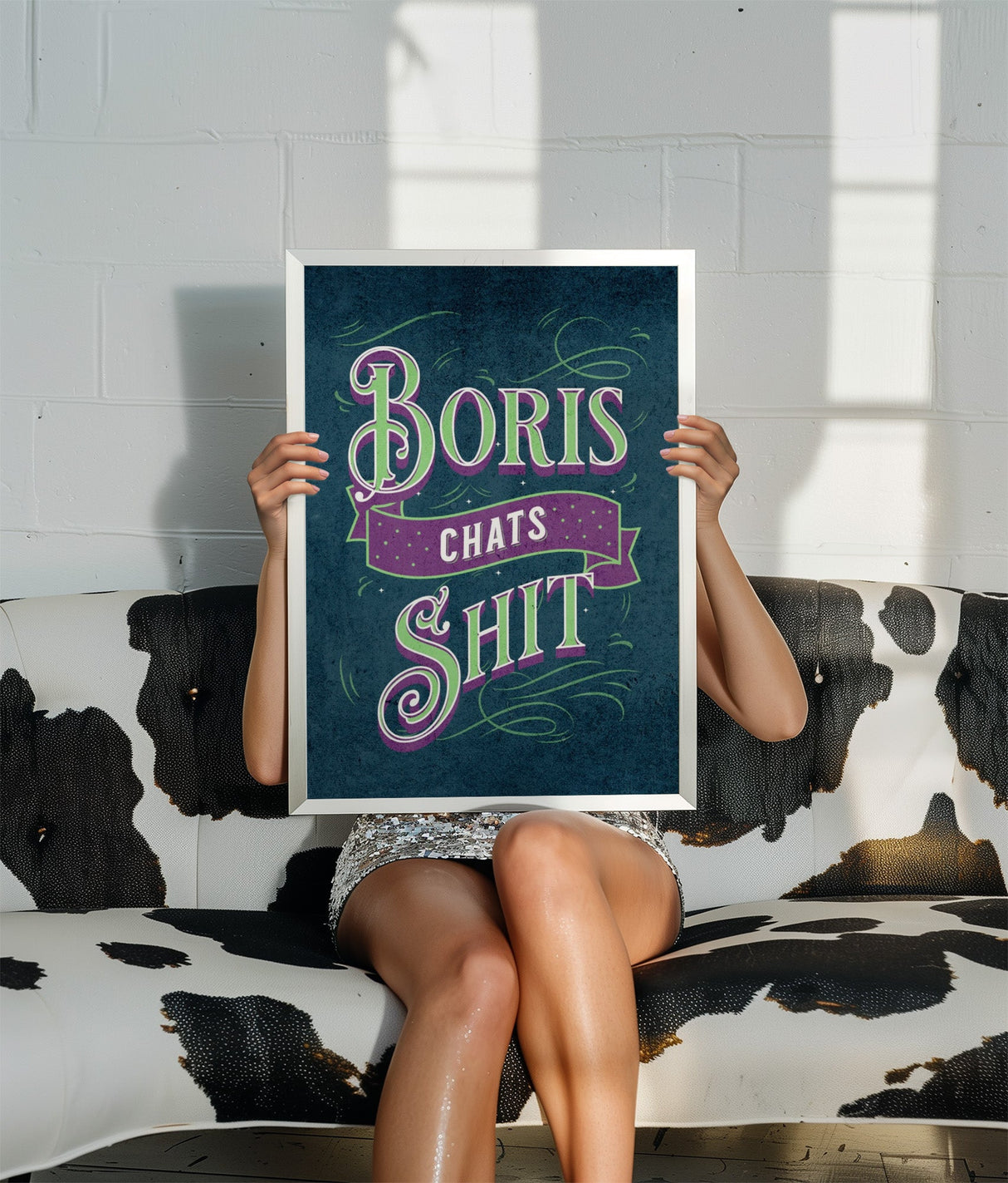 Boris Chats Shit Print