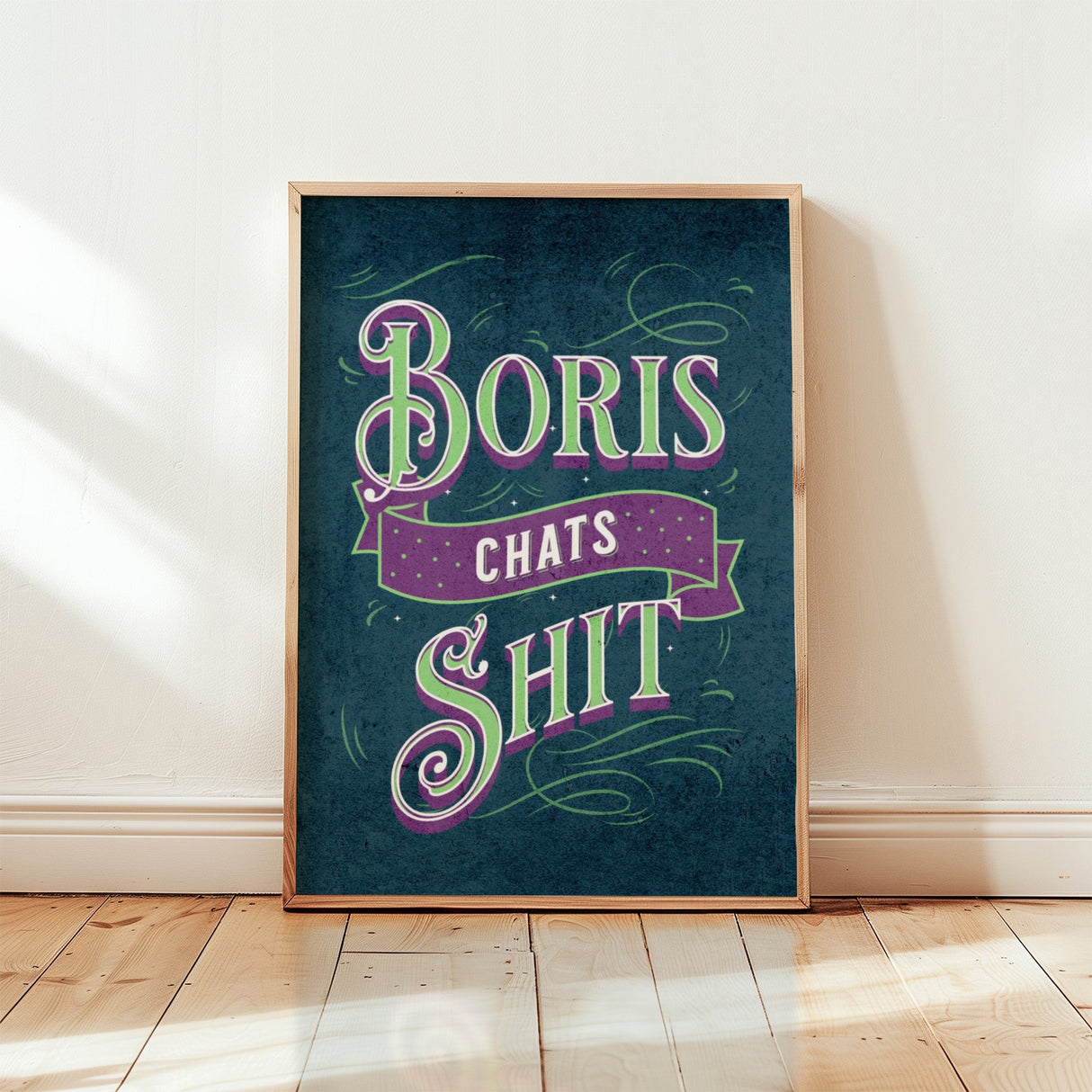 Boris Chats Shit Print