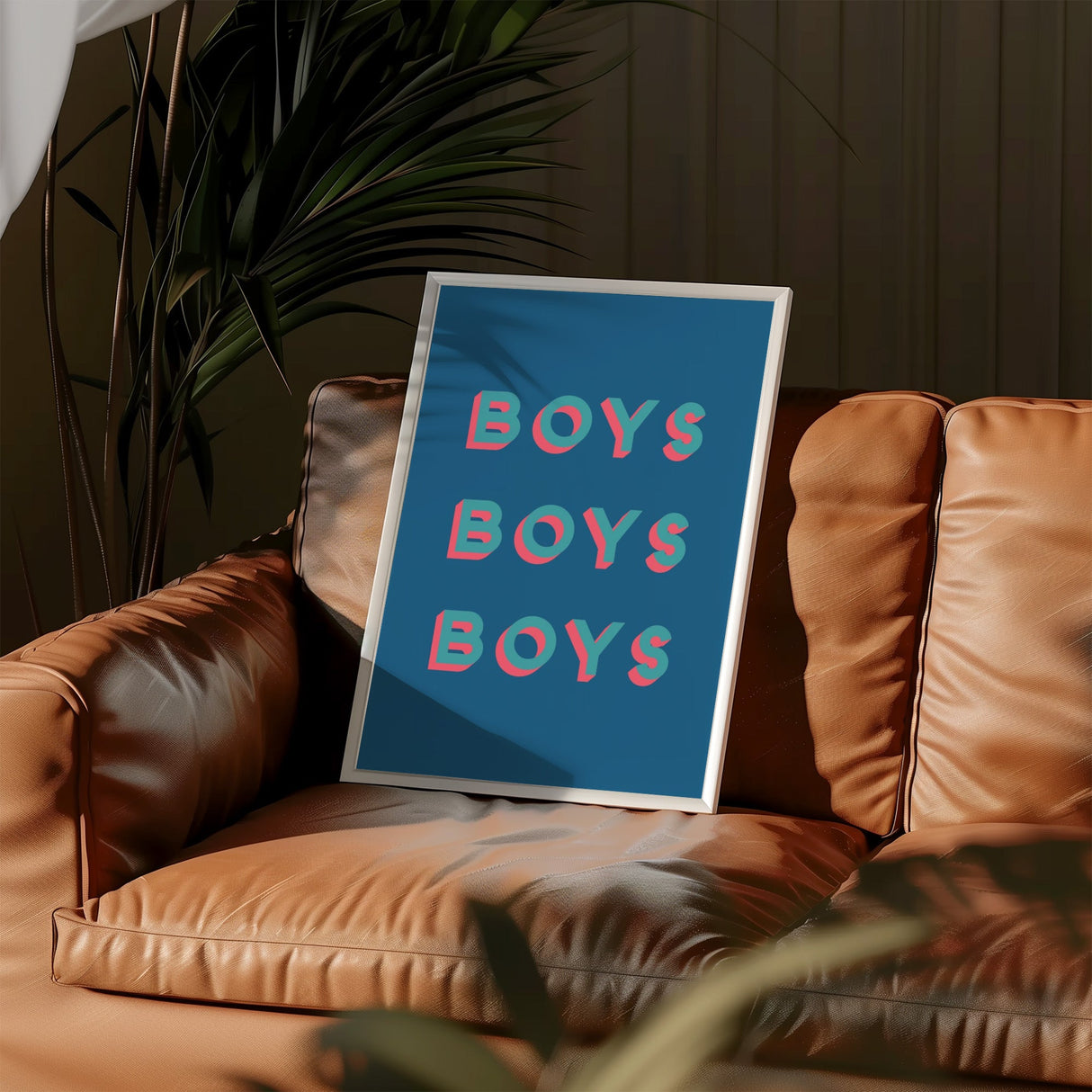 Boys Boys Boys Ink Blue/Pink