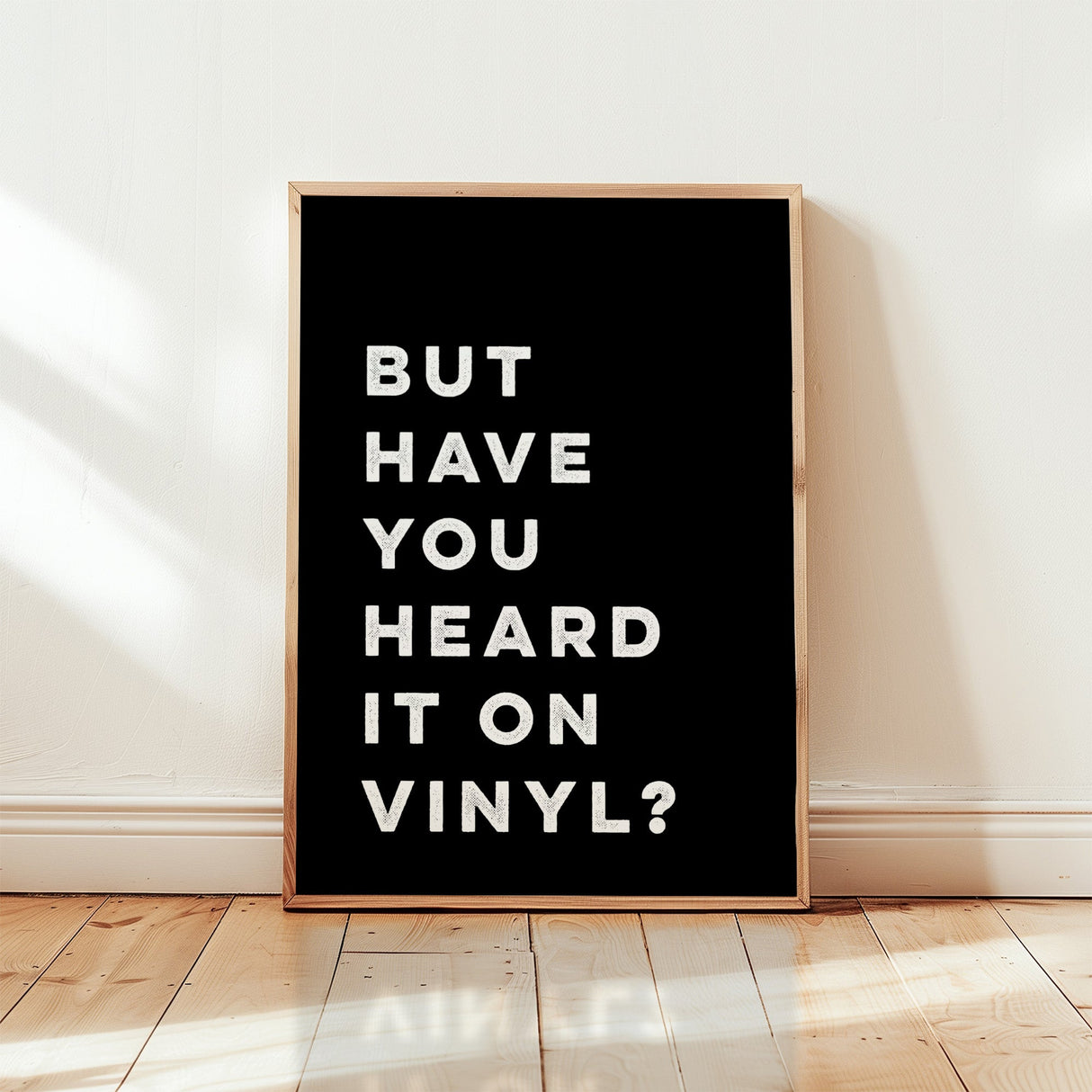 But Have You Heard It On Vinyl (White)