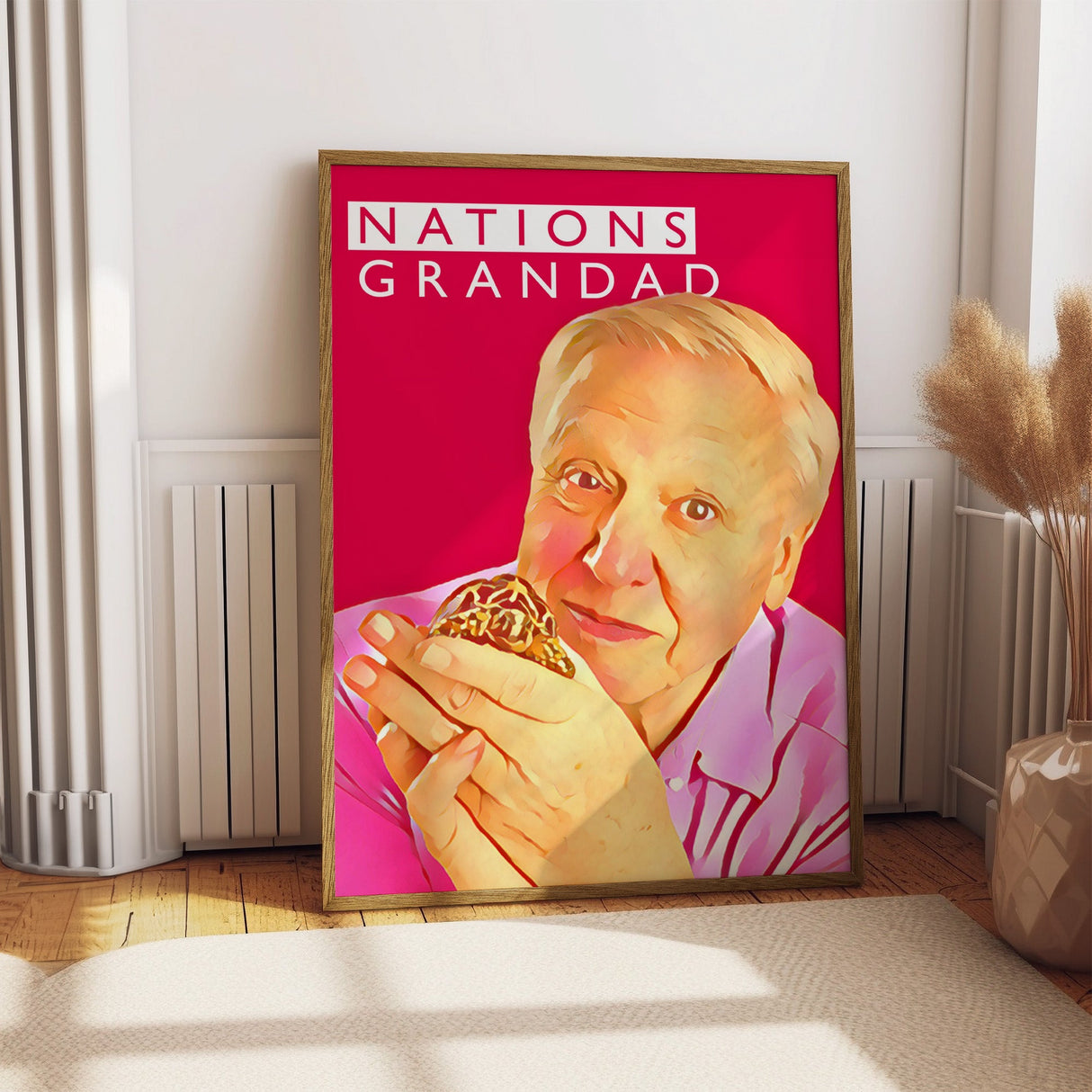 David - Nations Grandad - Pink