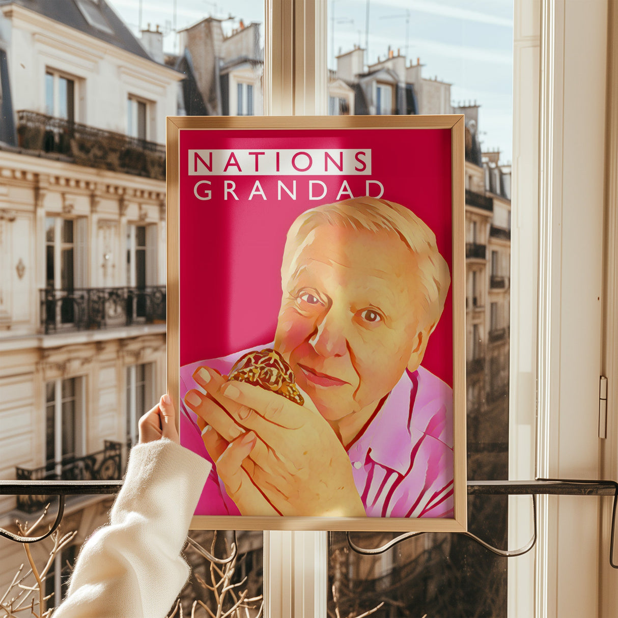 David - Nations Grandad - Pink