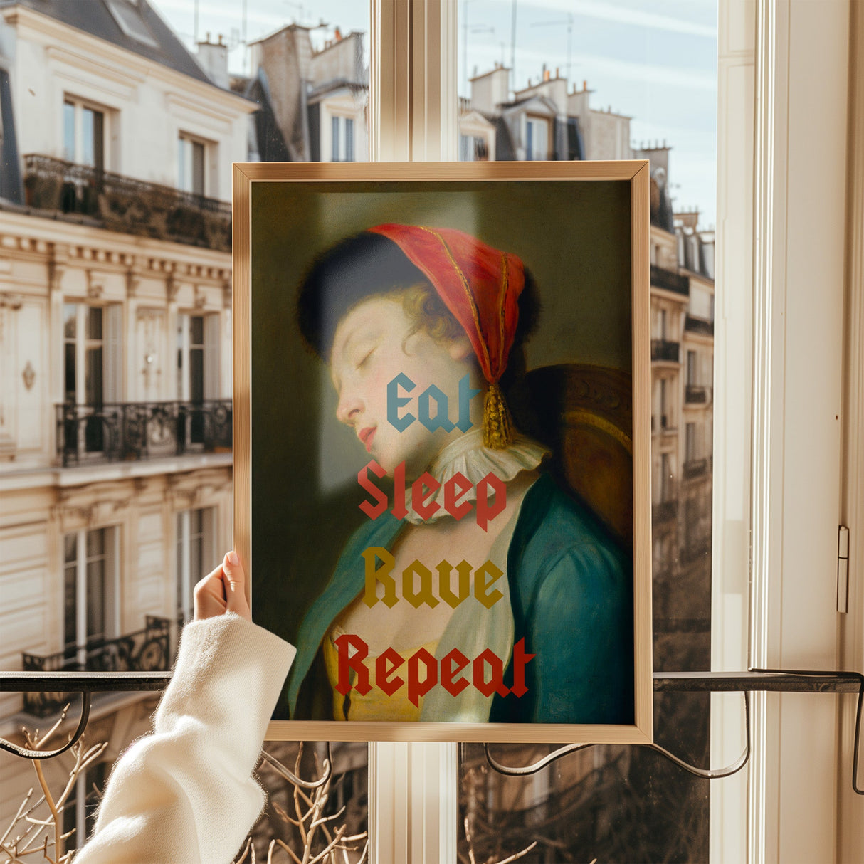 Eat Sleep Rave Repeat Print