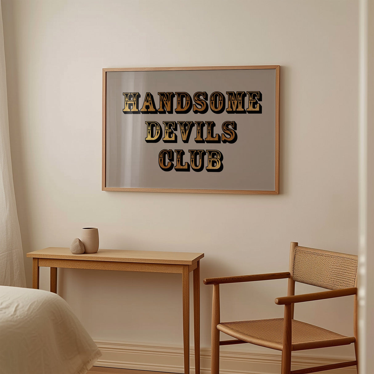 Handsome Devils Club (Grey) Print