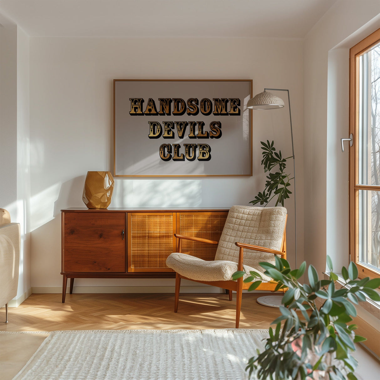 Handsome Devils Club (Grey) Print