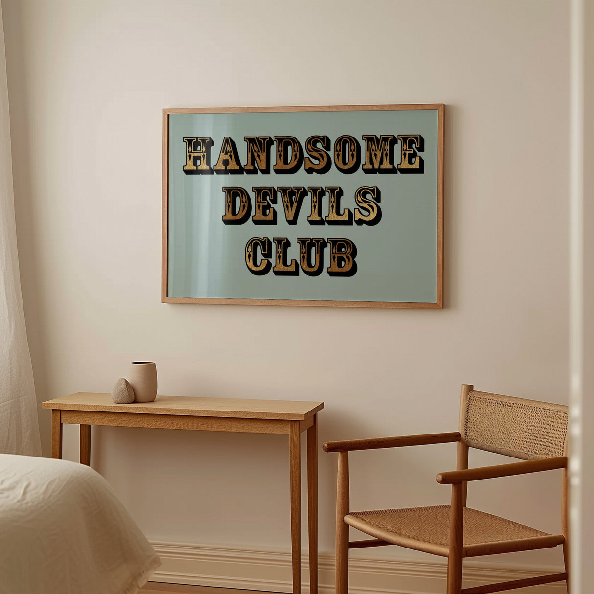 Handsome Devils Club (Blue) Print