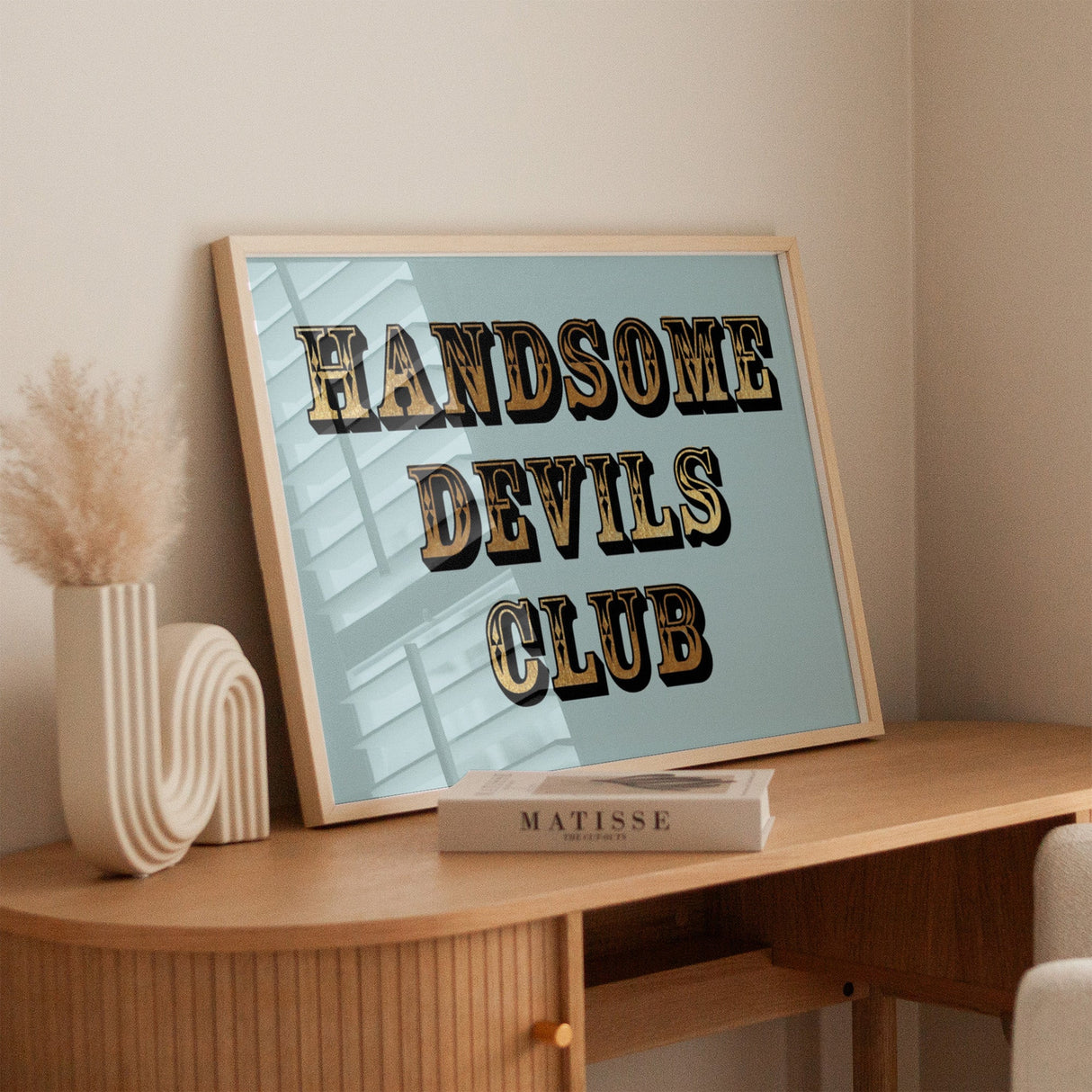 Handsome Devils Club (Blue) Print