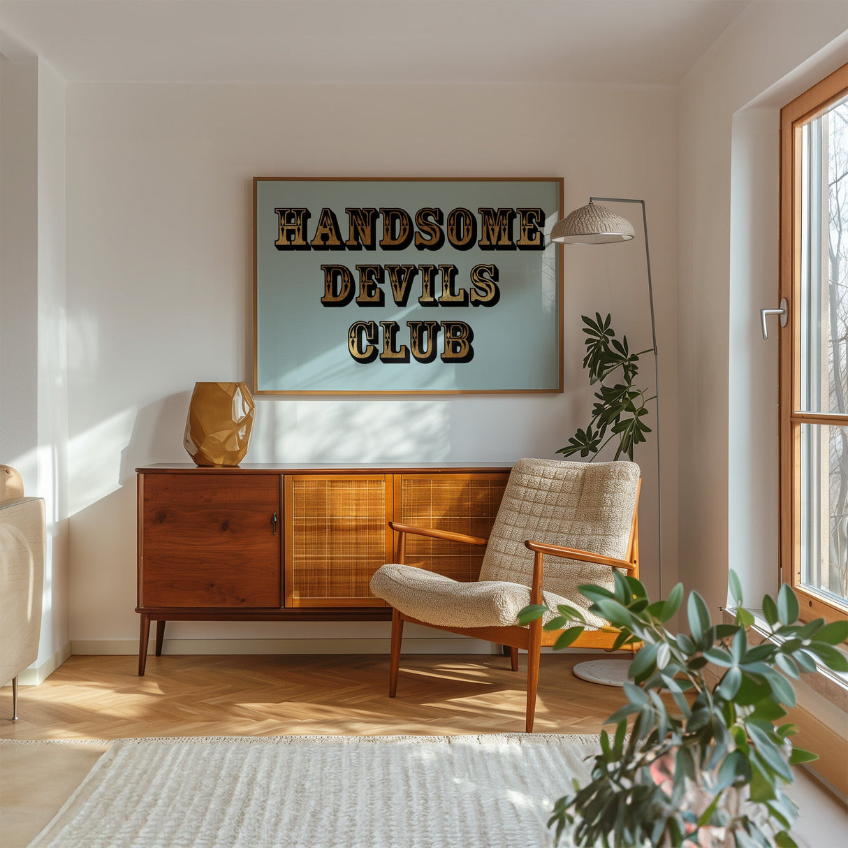 Handsome Devils Club (Blue) Print