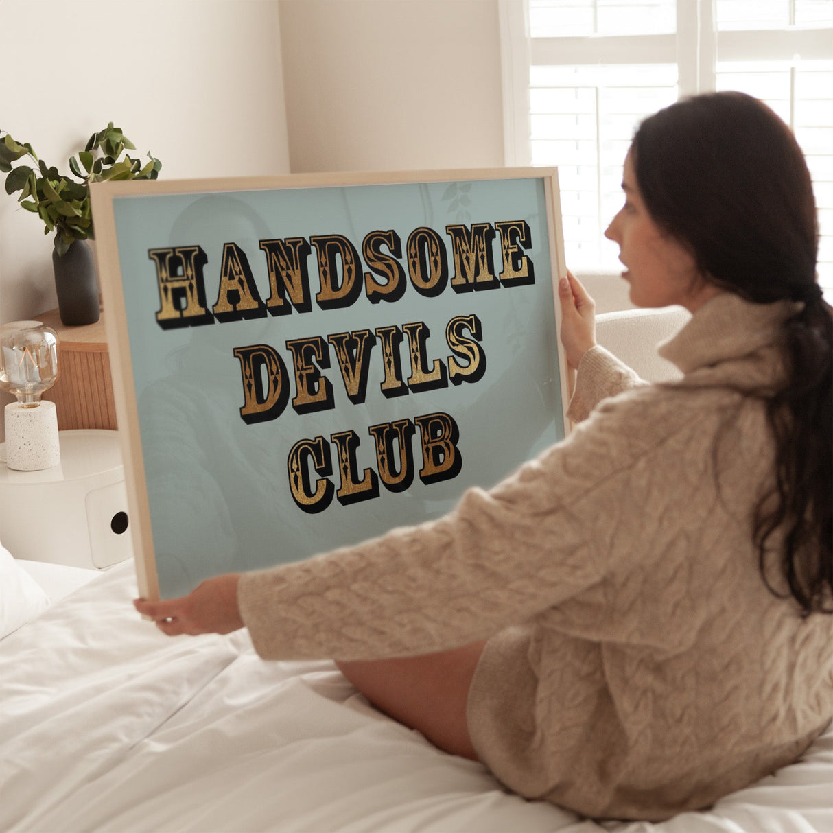 Handsome Devils Club (Blue) Print