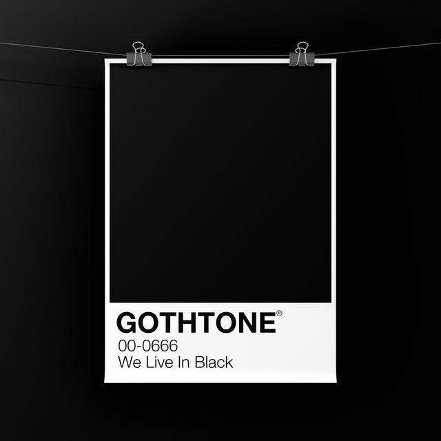 Gothtone Print Punk Haus 