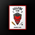 Hellfire Members Only (choice of colour) Punk Haus A3 White