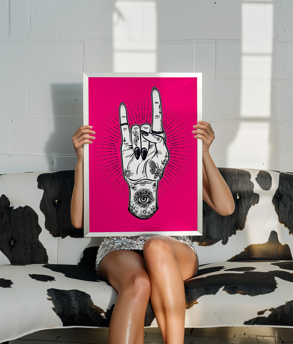 Nancy Devil (Hot Pink) Print