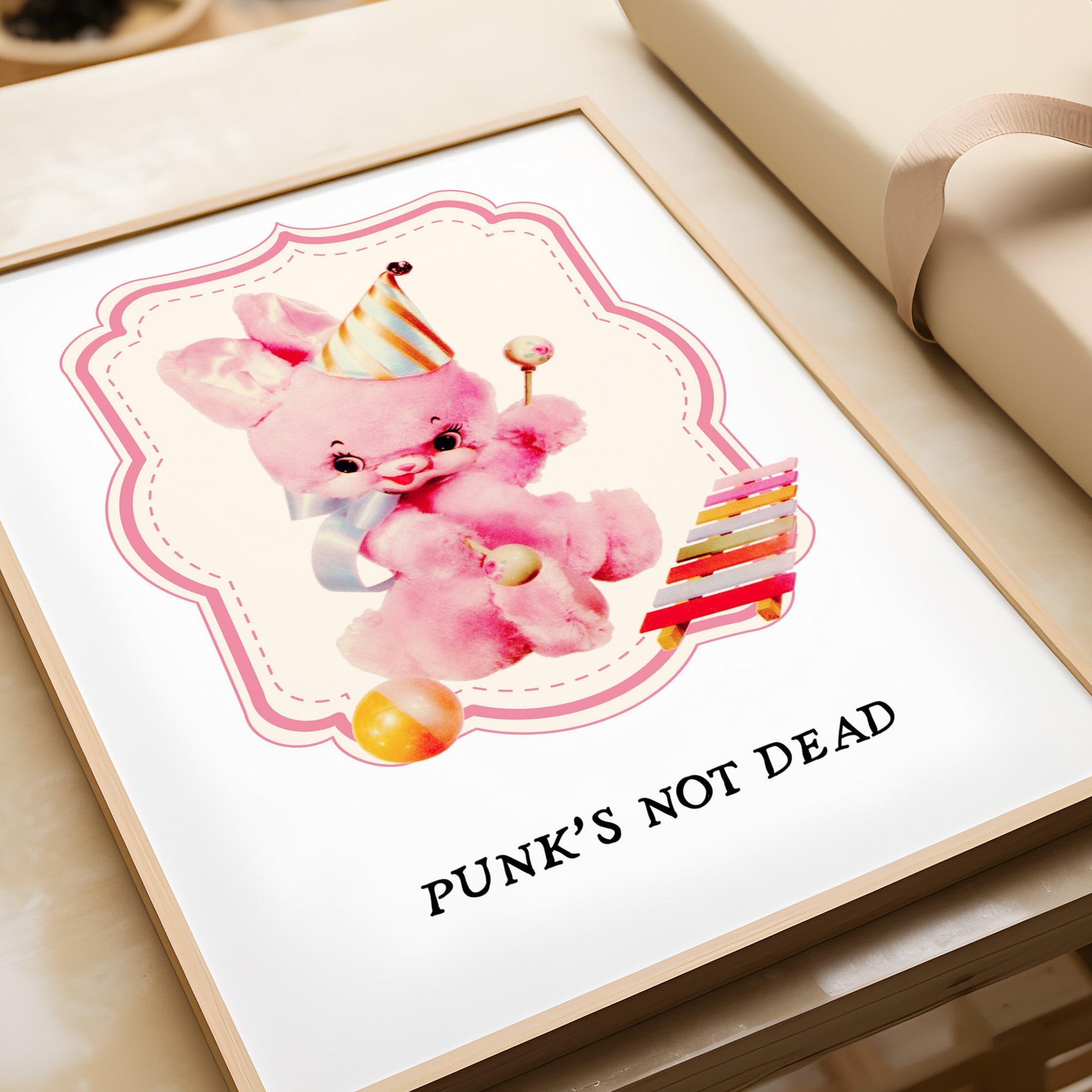 ビ*ビ様 Punk's not dead ダブル鋲ジャン PUNK Punk's Not Dead - Rabbit Xylo – Punk Haus UK