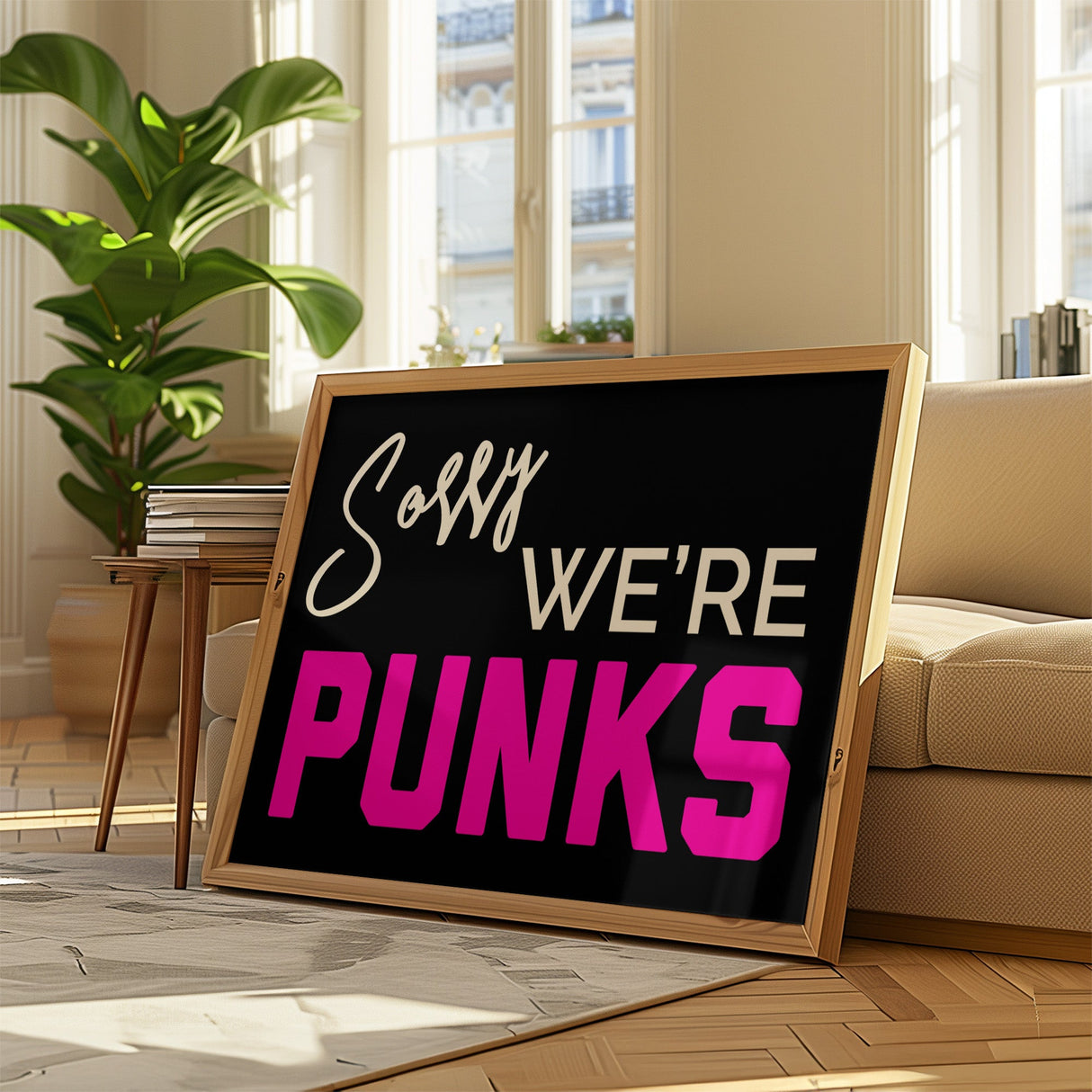 Sorry We’re Punks - PINK