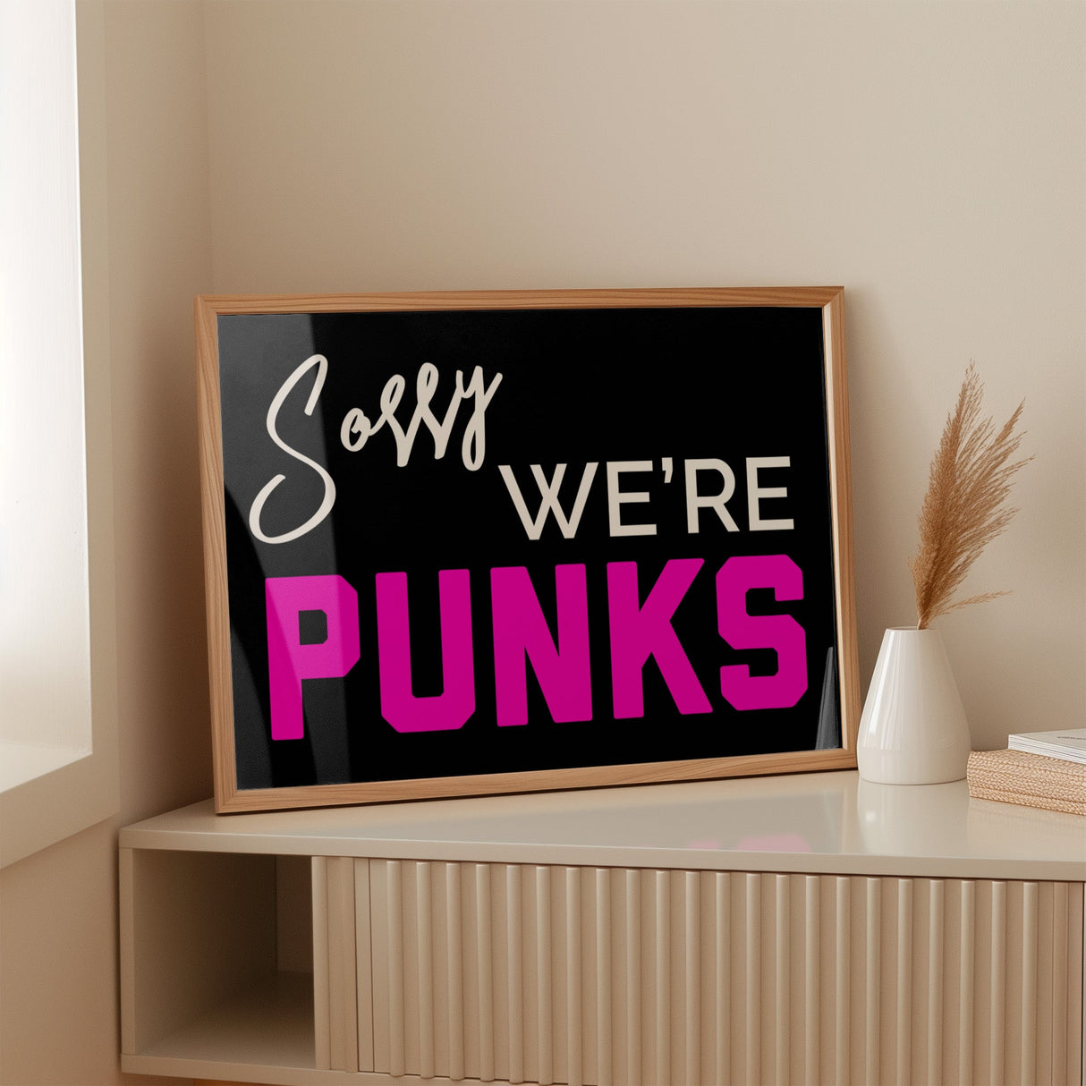 Sorry We’re Punks - PINK