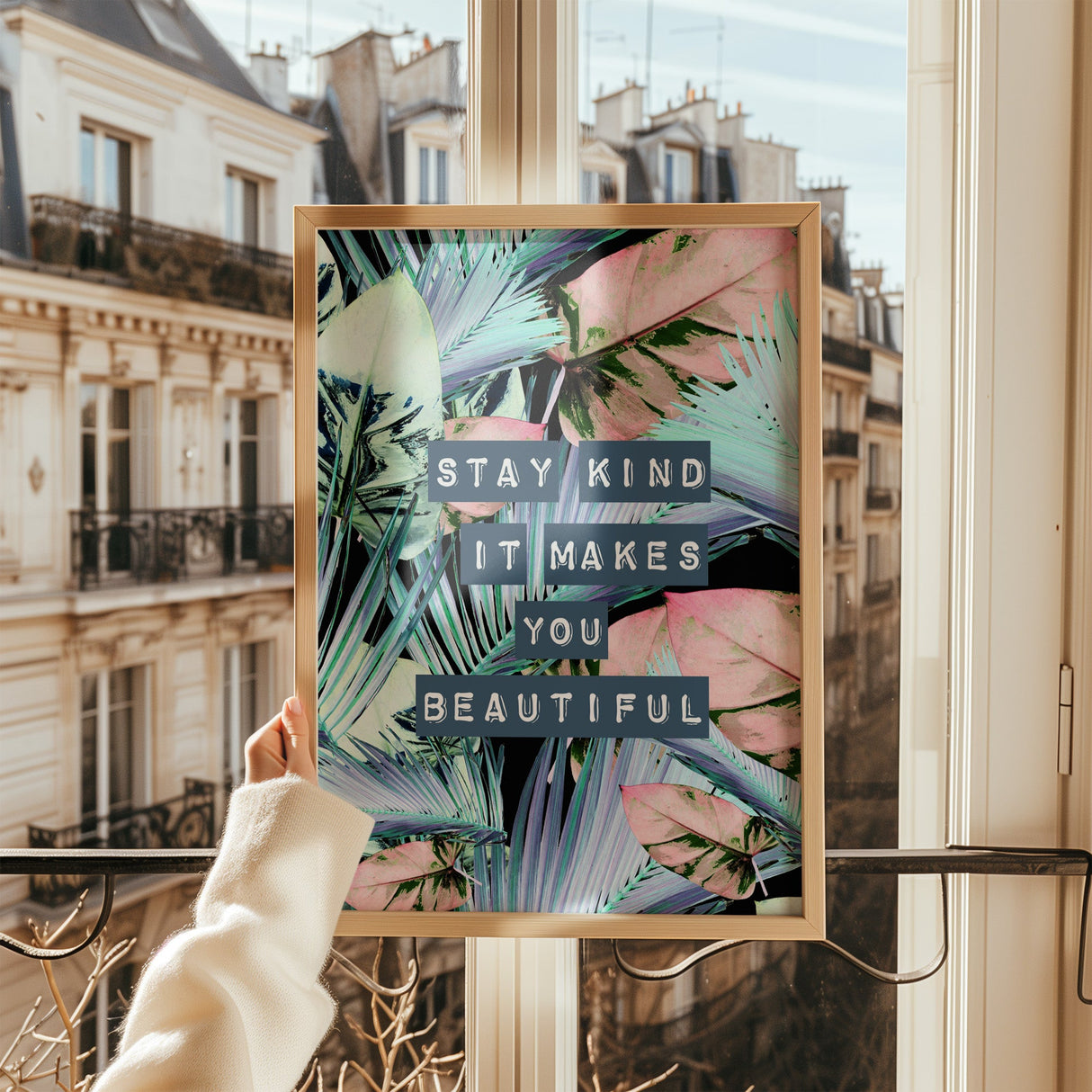 Stay Kind It Makes You Beautiful Print