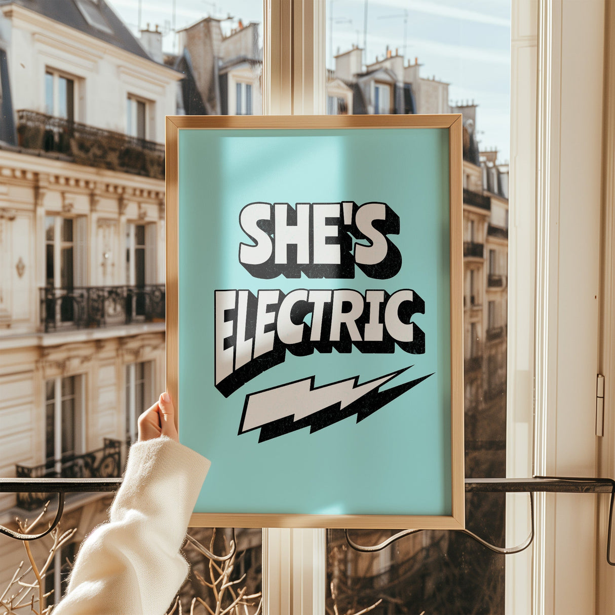 SHE'S ELECTRIC - BLUE