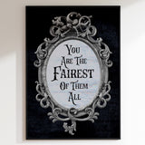 You Are The Fairest - Silver Print