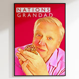 David - Nations Grandad - Pink