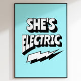 SHE'S ELECTRIC - BLUE