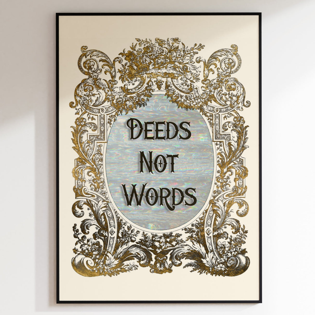 Deeds Not Words