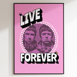 LIVE FOREVER PORTRAIT - PINK