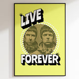 LIVE FOREVER PORTRAIT - YELLOW