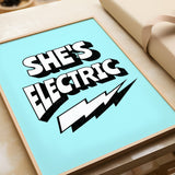 SHE'S ELECTRIC - BLUE